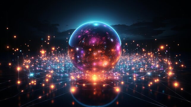 Anomalous energy sphere appears over a city. Is it a UFO or something else?