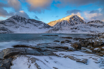 Stormy haukland - Lofoten