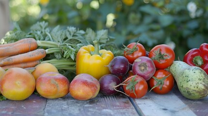 vegetables in the basket