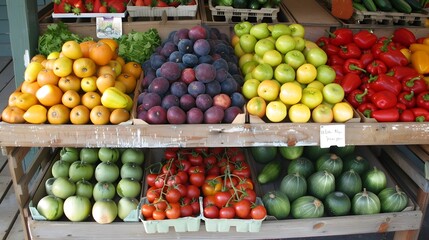 fruits and vegetables