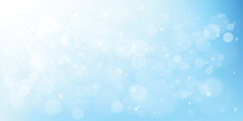 Sky bokeh minimal Background.