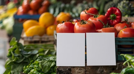 vegetables on the market