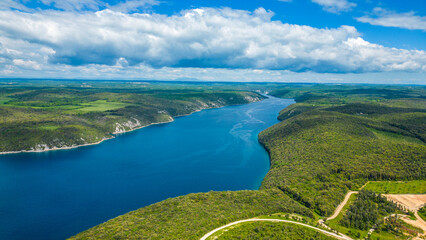 Limski kanal, also known as Limski fjord, is a breathtaking natural wonder located near Rovinj and...