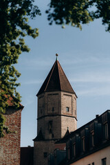 Fototapeta premium church in the old town Augsburg