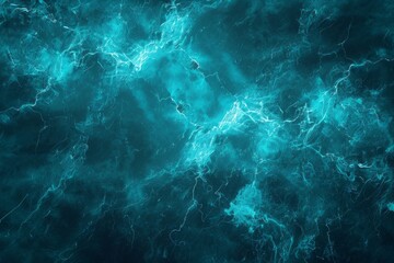 Electric cyan grainy color gradient background glowing noise texture cover header poster design