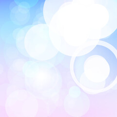 Blurred hello summer background with bokeh effect