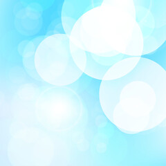 Blurred hello summer background with bokeh effect