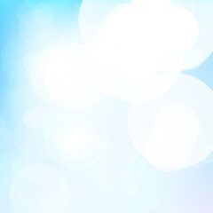 Blurred hello summer background with bokeh effect
