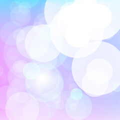 Blurred hello summer background with bokeh effect