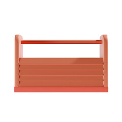 toolbox 3d icon and illustration