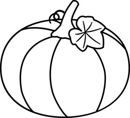 Pumpkin with leaves outline.
Farm fresh pumpkin outline.
fall pumpkin outline.