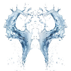 Water Wings, transparent background, isolated image, generative AI