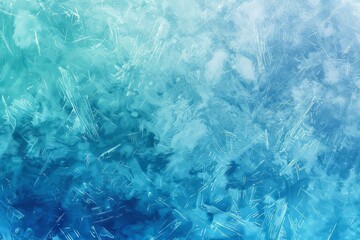 Ice cyan grainy color gradient background glowing noise texture cover header poster design
