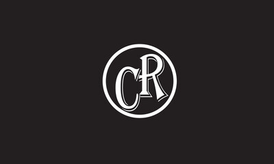 CR, RC, C, R Abstract Letters Logo Monogram