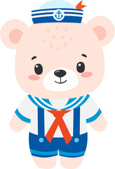 teddy bear sailor, nautical