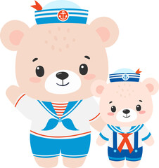 teddy bear sailor, nautical