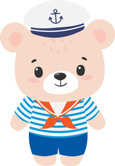 teddy bear sailor, nautical