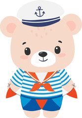 teddy bear sailor, nautical