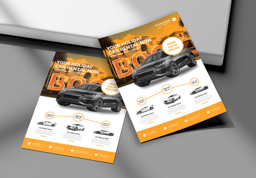 Car Rental Flyer