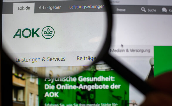 Aok App on the phone