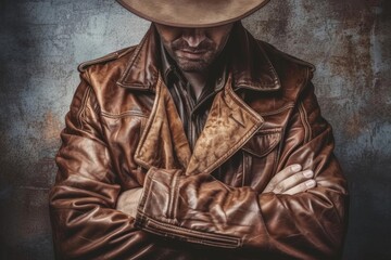 Fototapeta premium Cowboy background image for country music - Wild West Theme, Western Style