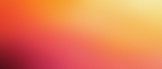 Naklejka premium orange Blurred gradient background featuring grainy texture and subtle noise, great for banners