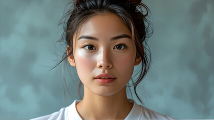 French Twist Hairstyle: Beautiful Girl Volleyball Athlete Images, Graceful Updo on Lovely Female Volleyball Players, Elegant Hairdo for Volleyball Athletes, Chic Twist Style on Stunning Girls