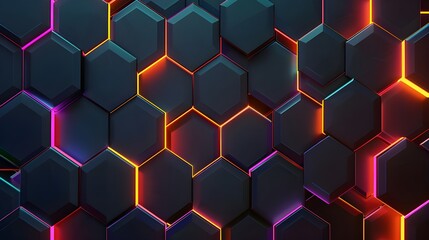Modern abstract background with halftone elements composed of geometric shapes and line 