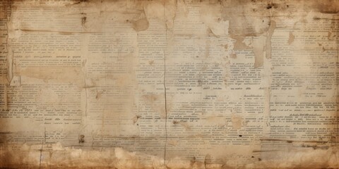 新聞　文字　アンティーク