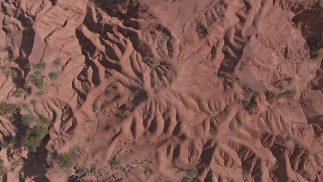 Monta&ntilde;as rojas Oaxaca