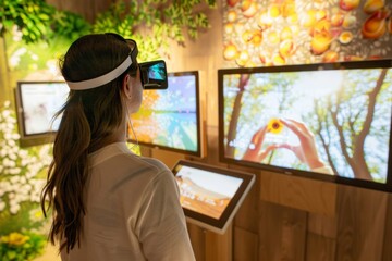 Interactive Public Health Fair Exhibit Simulating Cataracts through VR Technology for Awareness