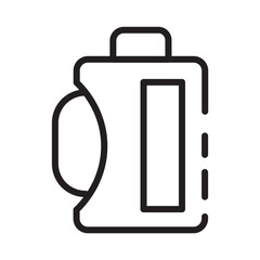 Bottle Drink Plastic Line Icon