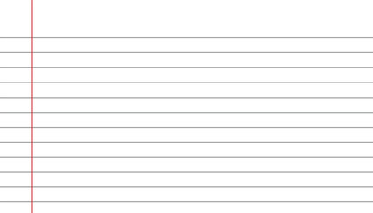 White paper lined vector background, detailed lines paper texture, Lined notebook paper, Horizontal lined paper page