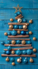 Artistic Christmas Tree Creation