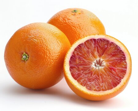 Fresh and Delicious Cara Cara Oranges with Pinkish Red Interior - Great Source of Fiber