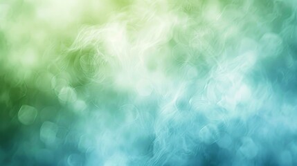 Green and blue abstract background with a smooth gradient