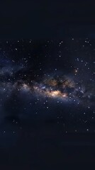 A breathtaking panorama of the Milky Way galaxy at night, showcasing the beauty of the cosmos