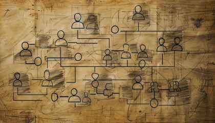 organizational chart sketch