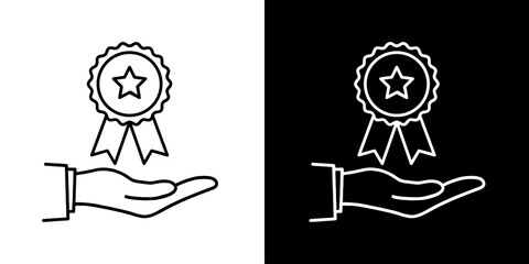 Standards, excellence, quality, quality assurance Icon