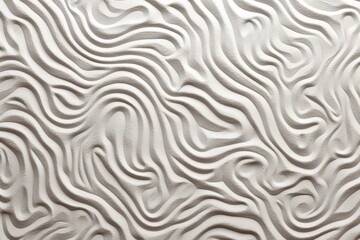 Close-up of sand texture with wavy pattern