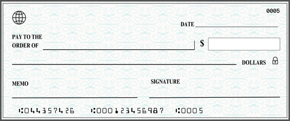  blank check 83 with borders - 1