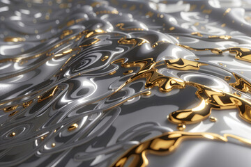 luxury silver mixed gold background