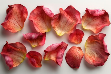 red rose flowers petals