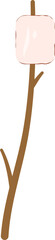 Marshmallow on stick