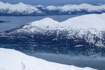 Alaska Scenic Overlooks, Alaska winter landscape photos