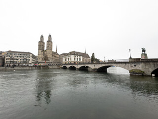 Architektur in Zürich in der Schweiz