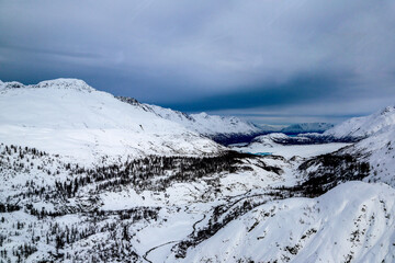 Alaska Scenic Overlooks, Alaska winter landscape photos