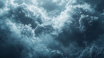 The sky is filled with clouds, creating a moody and dramatic atmosphere