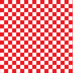 Fototapeta premium red and white mosaic