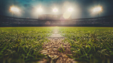 stadium outdoor field, baseball sport